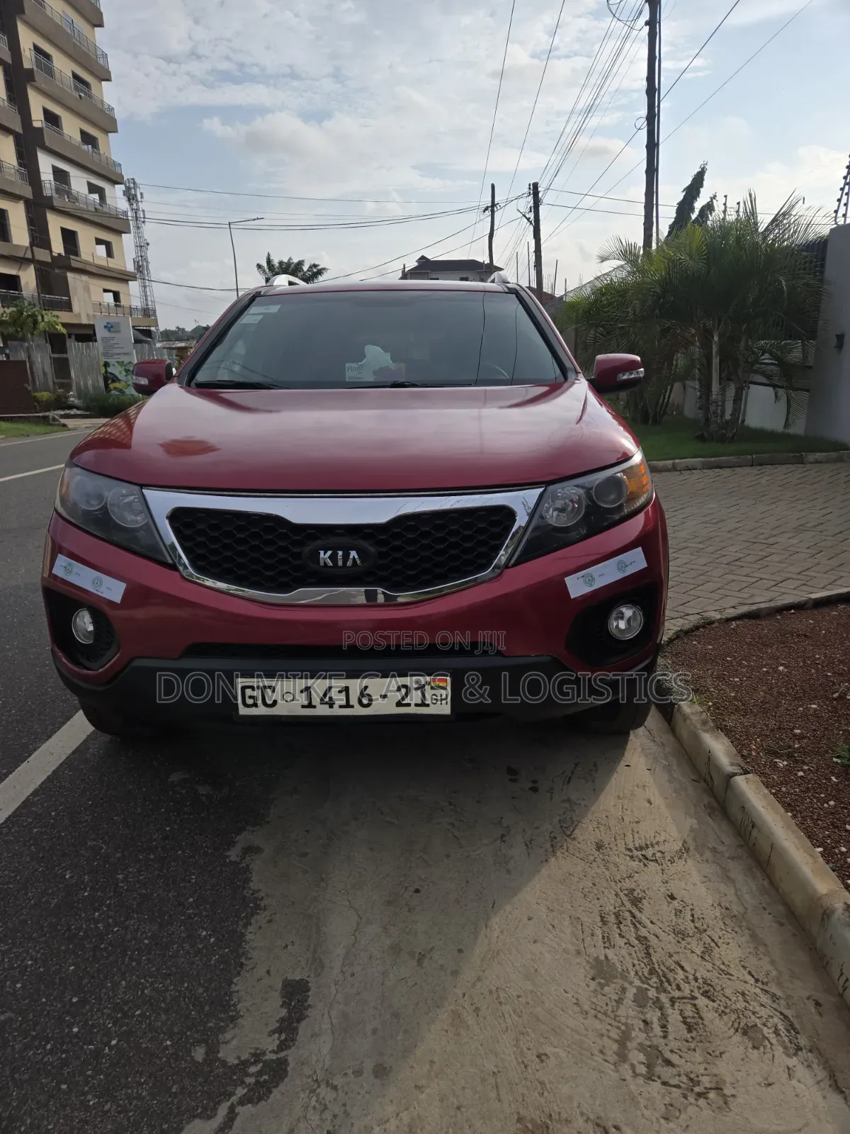 Kia Sorento EX 2012 Red