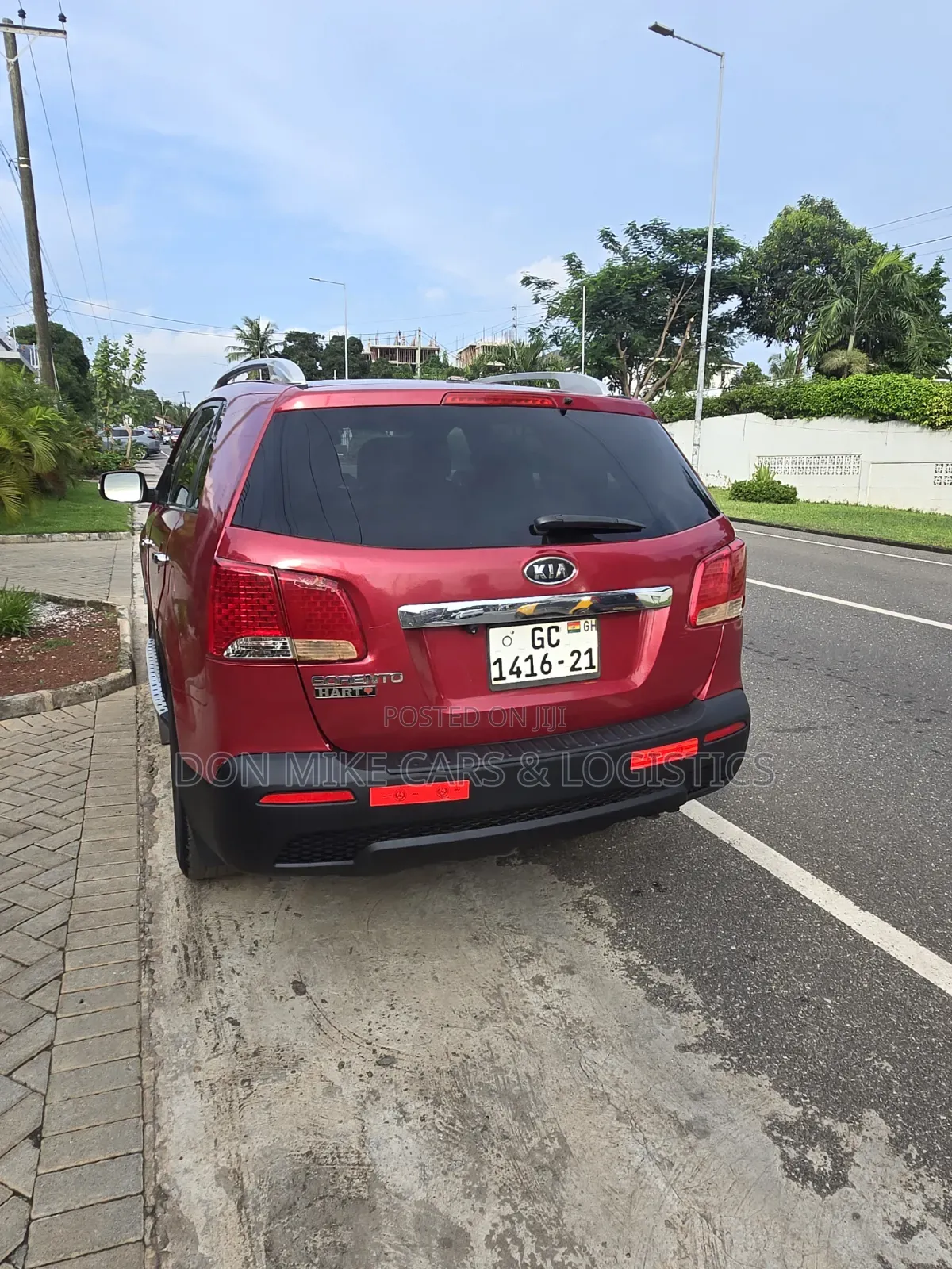 Kia Sorento EX 2012 Red
