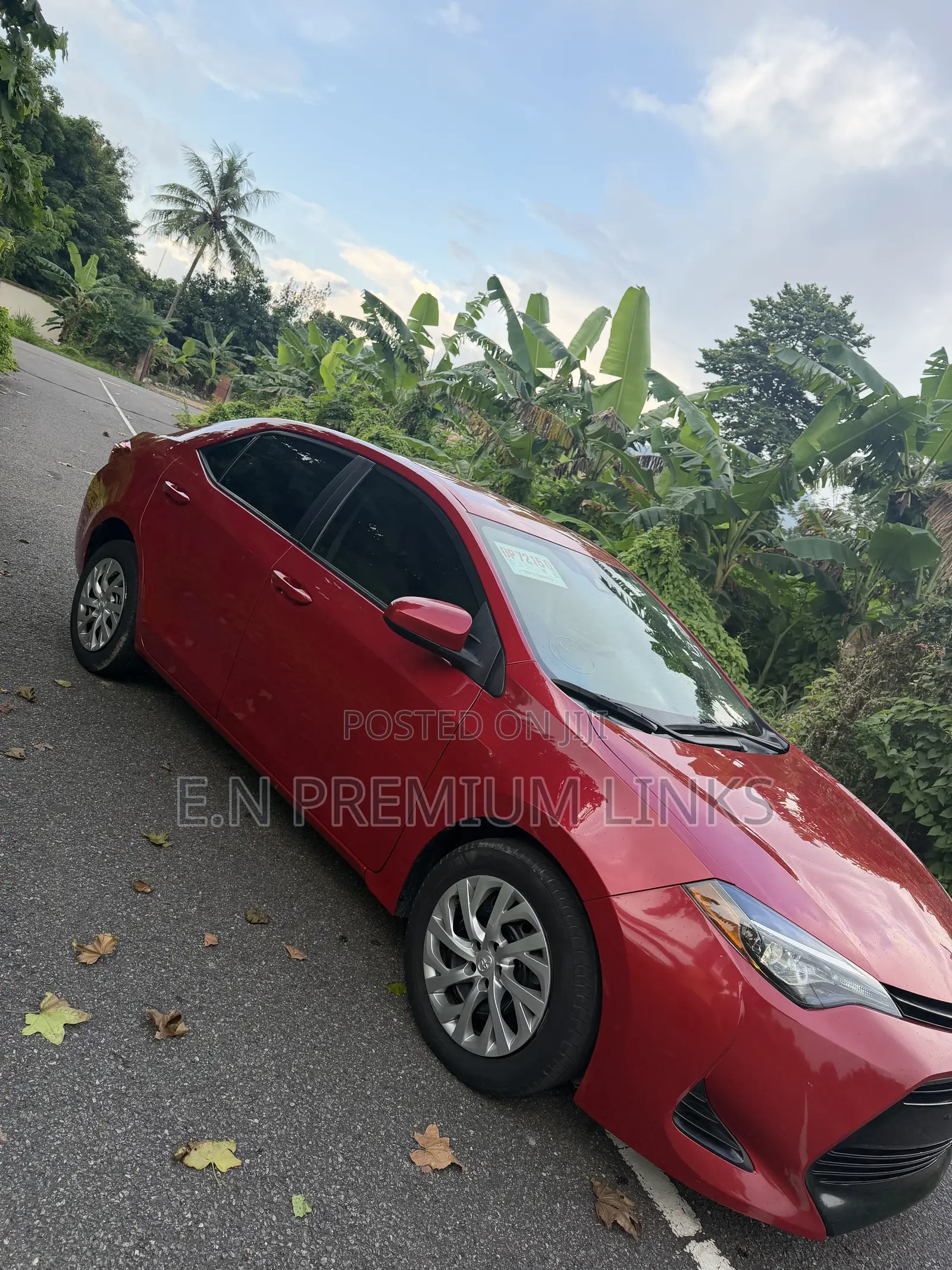 Toyota Corolla LE (1.8L 4cyl 2A) 2019 Red