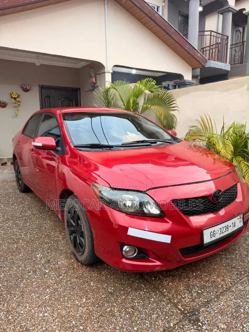Toyota Corolla 2010 Red