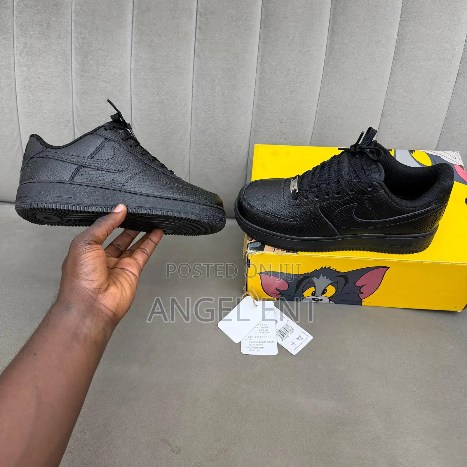Nike Air Force 1 Low (Textured) Sneakers in Box (Loc: Adum Kumasi)