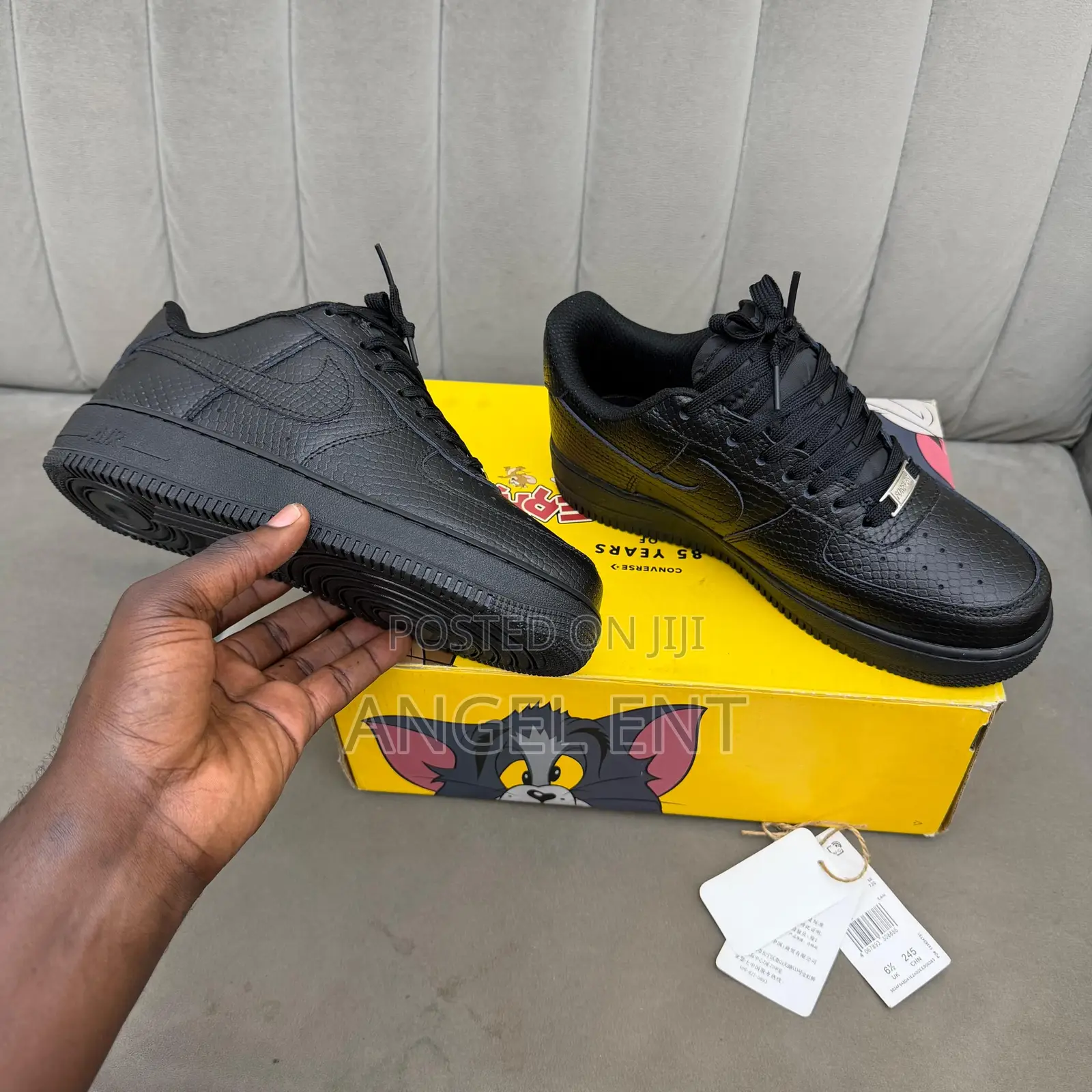 Nike Air Force 1 Low (Textured) Sneakers in Box (Loc: Adum Kumasi)