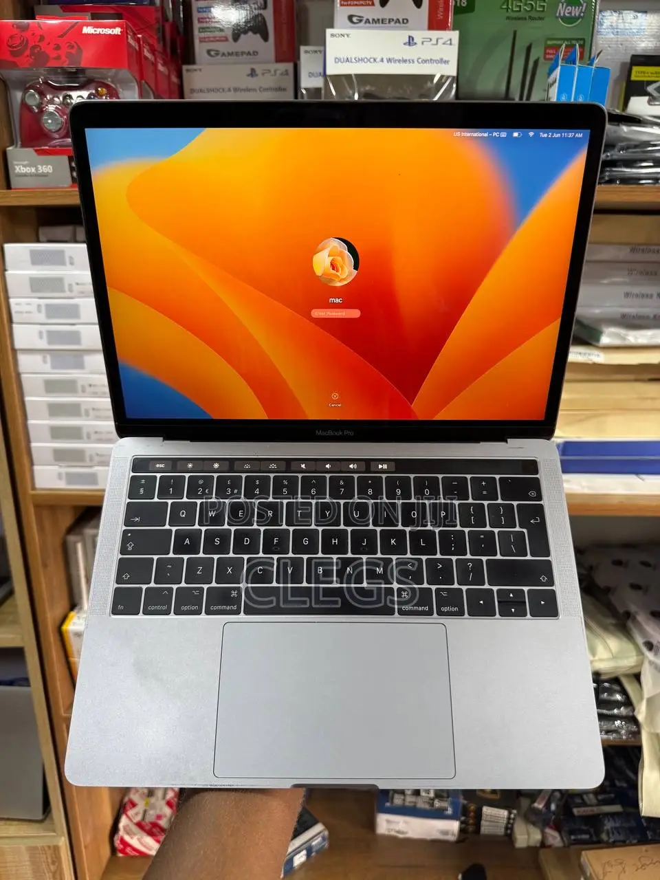 Laptop Apple MacBook Pro 2017 8GB Intel Core i5 SSD 256GB