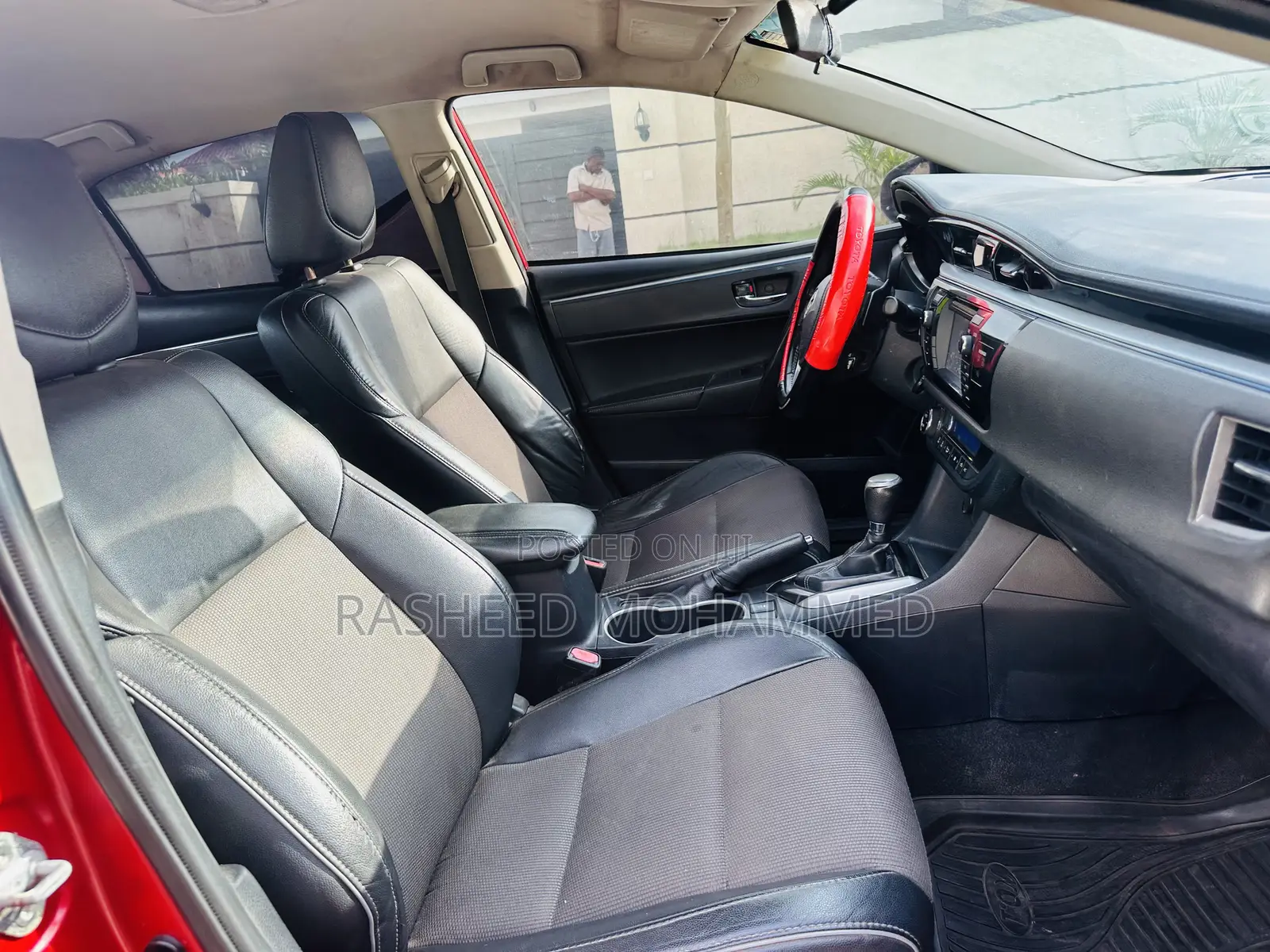 Toyota Corolla S 4dr Sedan (1.8L 4cyl CVT) 2015 Red