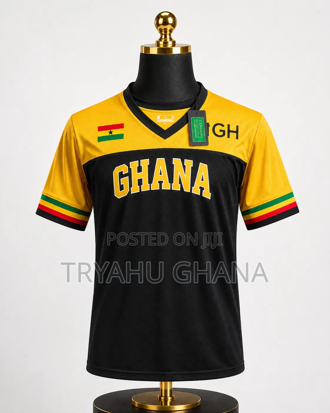 Premium Ghana Football Jersey 2026 – Puma Inspired Design-tryahu