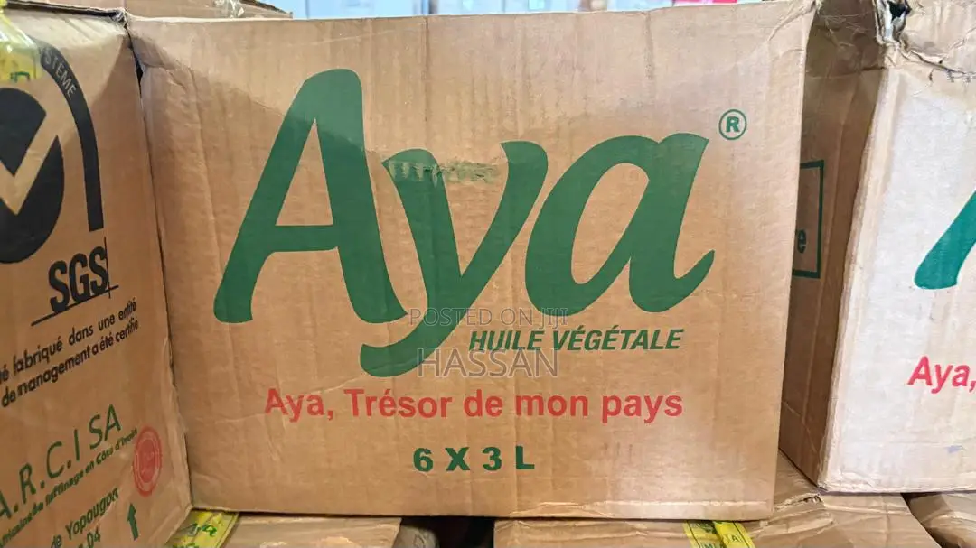 Aya Vegtable Oil 3lx6