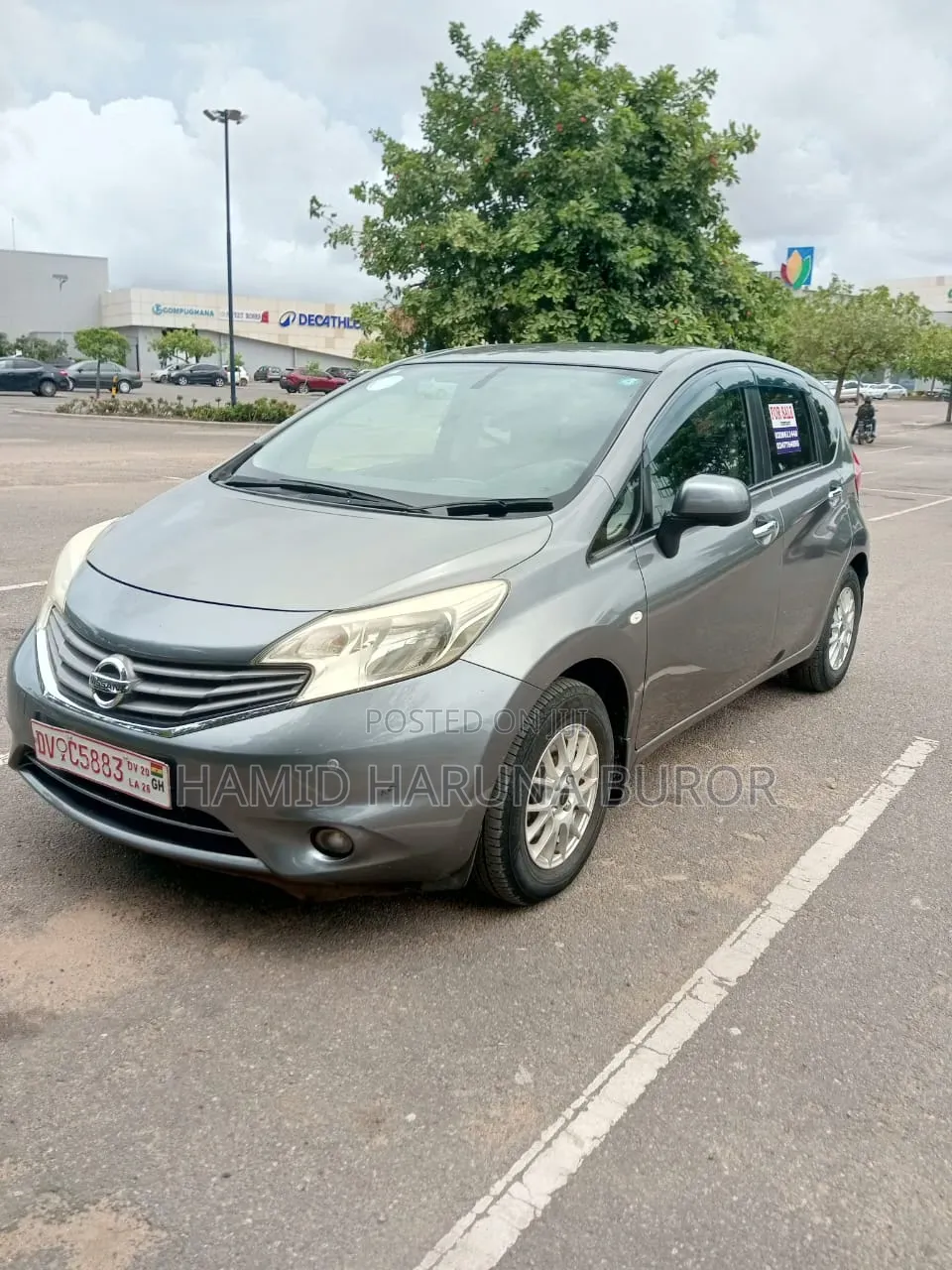 Nissan Note 1.2 Petrol 2014 Gray