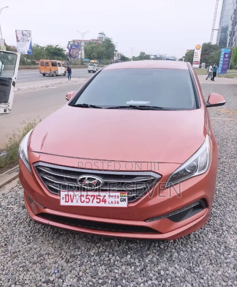 Hyundai Sonata 2016 Orange