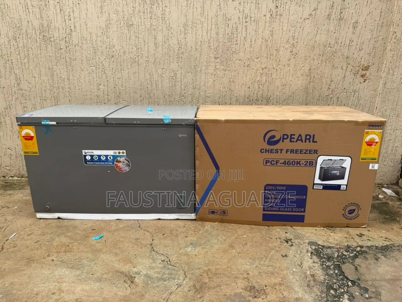 Pearl PCF Double Door 350 Litres