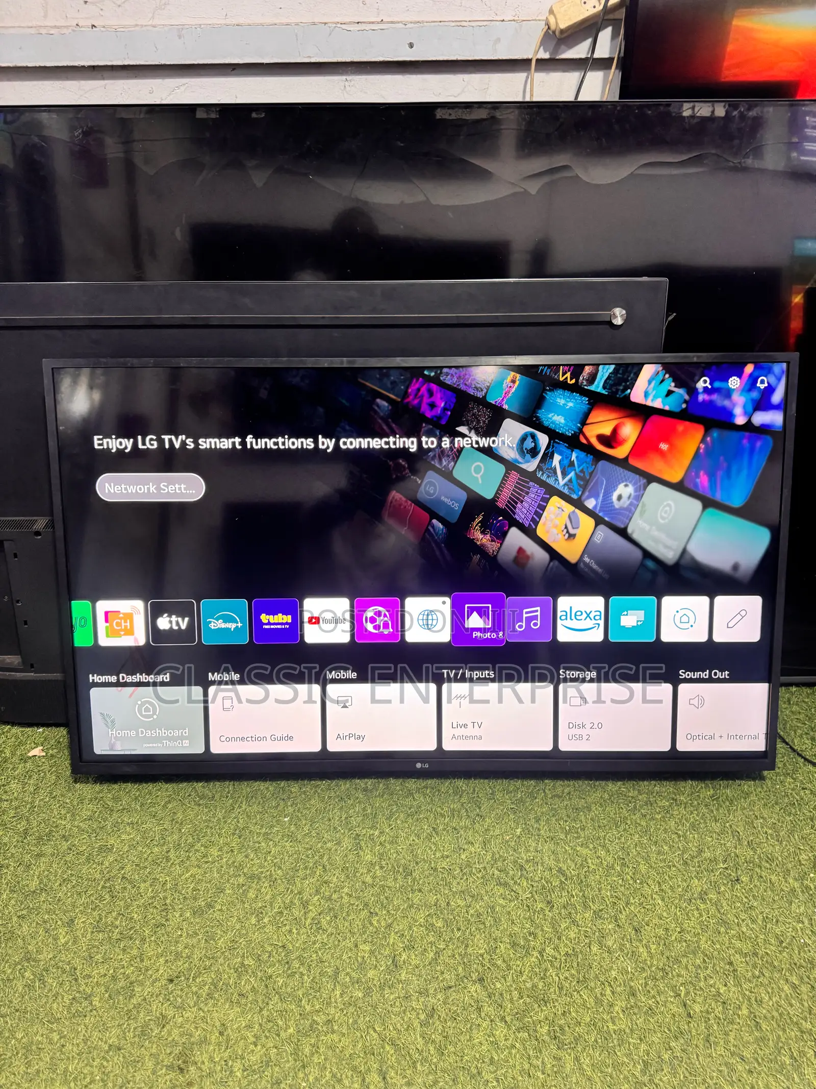 Lg Web Os 3.0 50 Inches 2020/21 Model Digital Led Graphics Tv