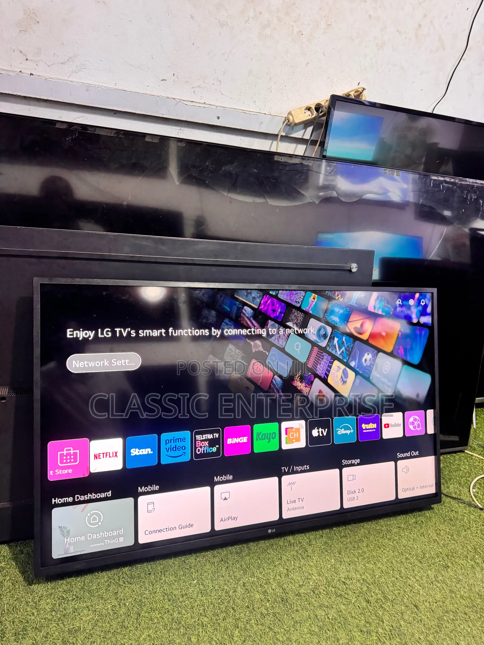 Lg Web Os 3.0 50 Inches 2020/21 Model Digital Led Graphics Tv