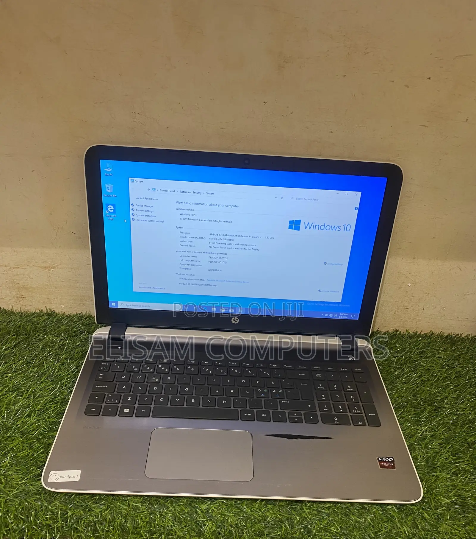 Laptop HP Pavilion 15 6GB AMD A6 SSD 128GB