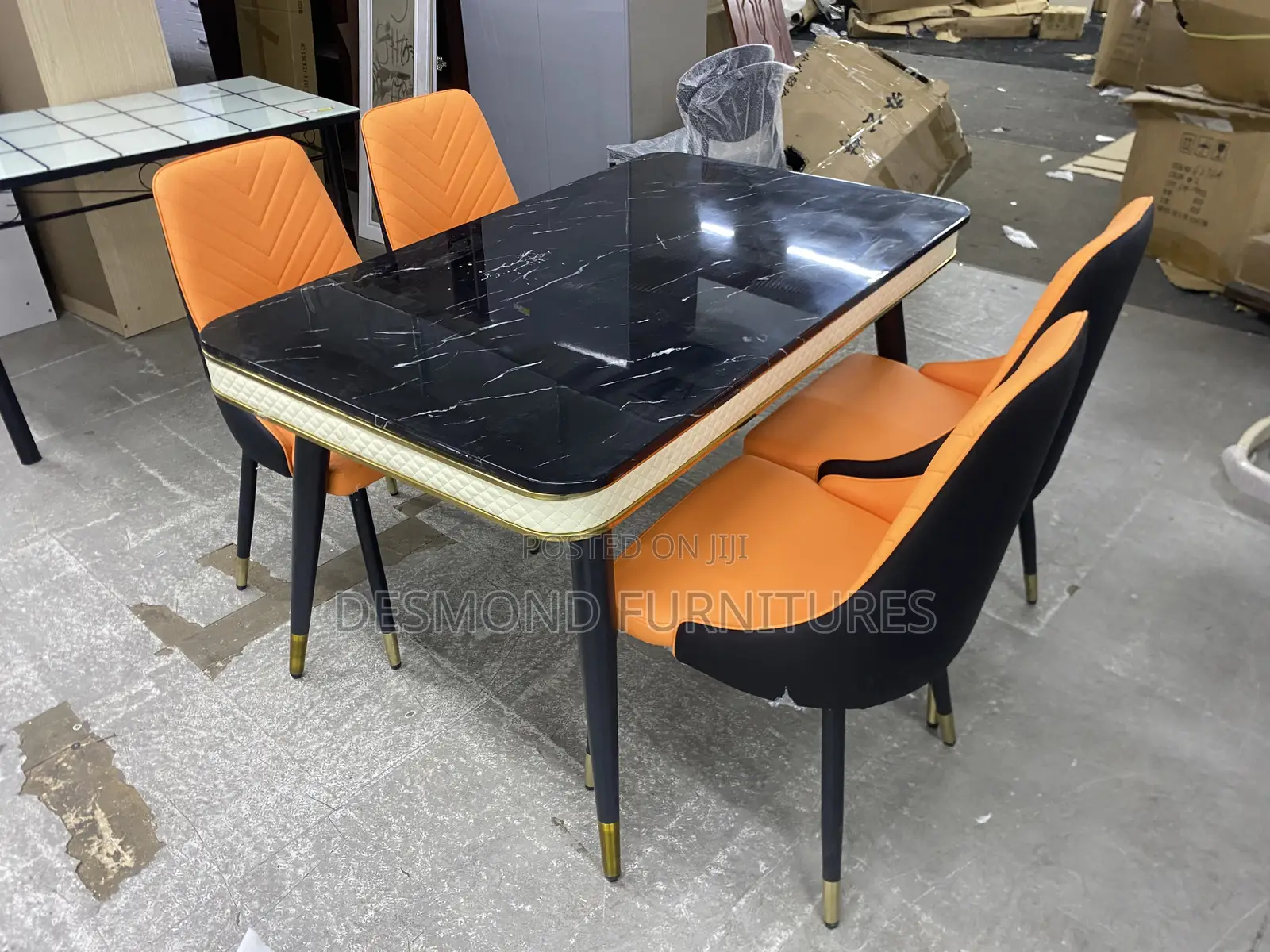 Imported Dining Set With 4 Chairs
