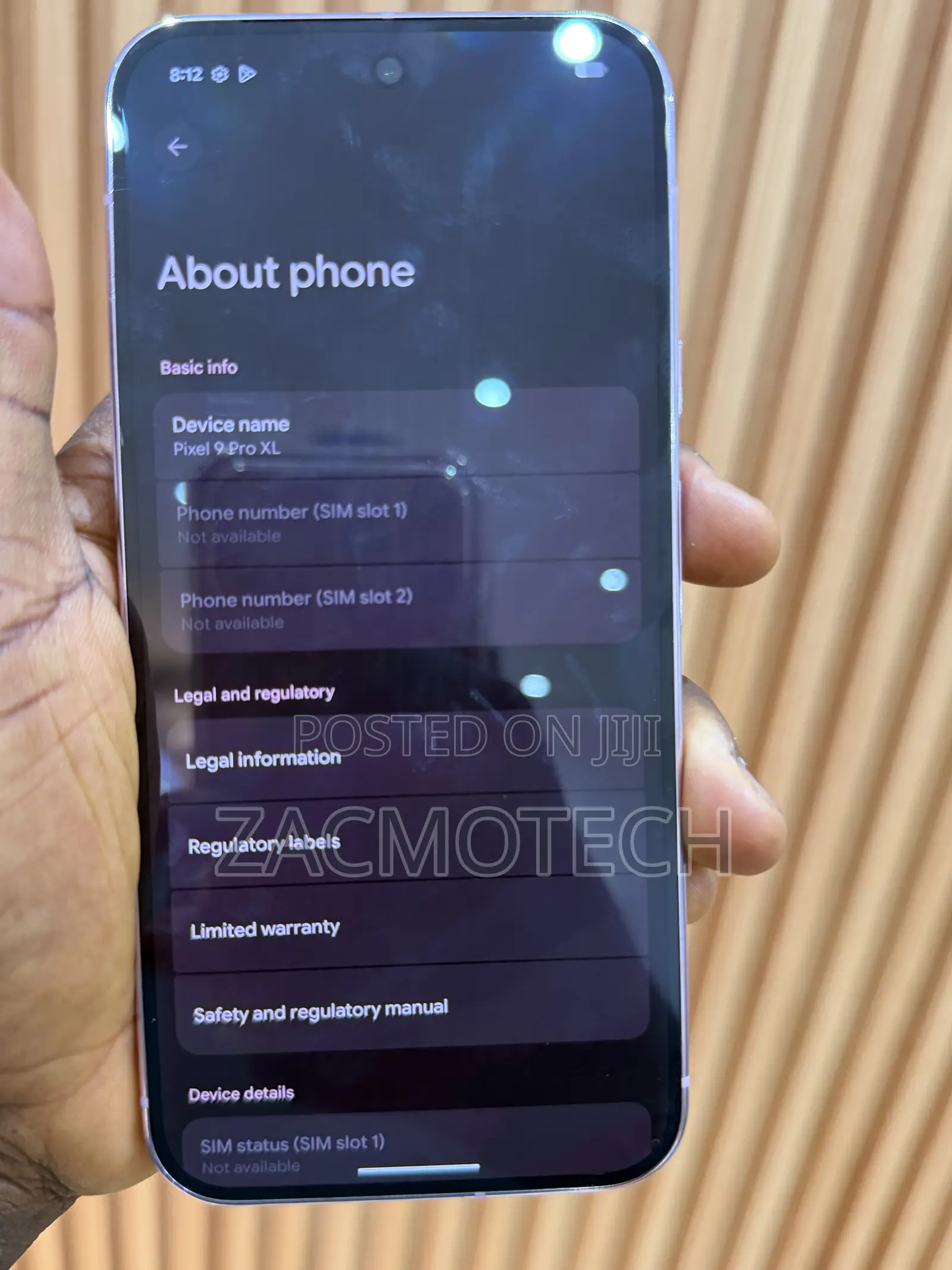 Google Pixel 9 Pro XL 256 GB Pink