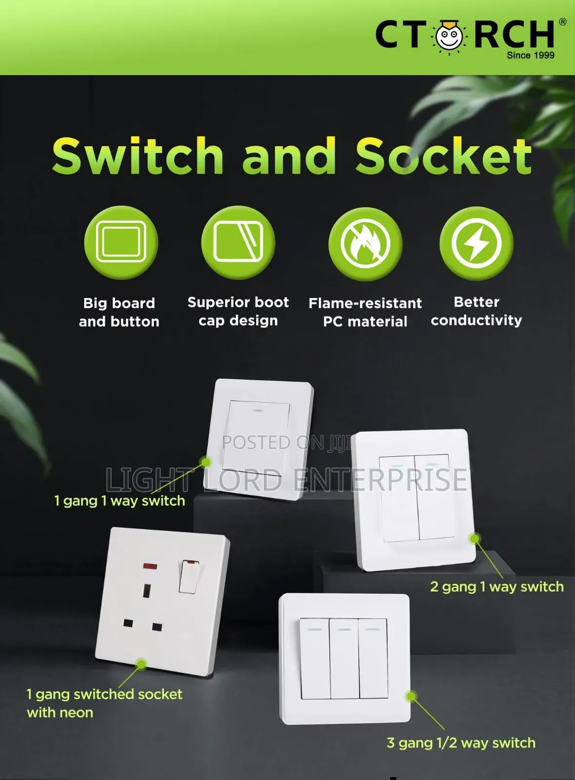 Crotch Socket and Switches