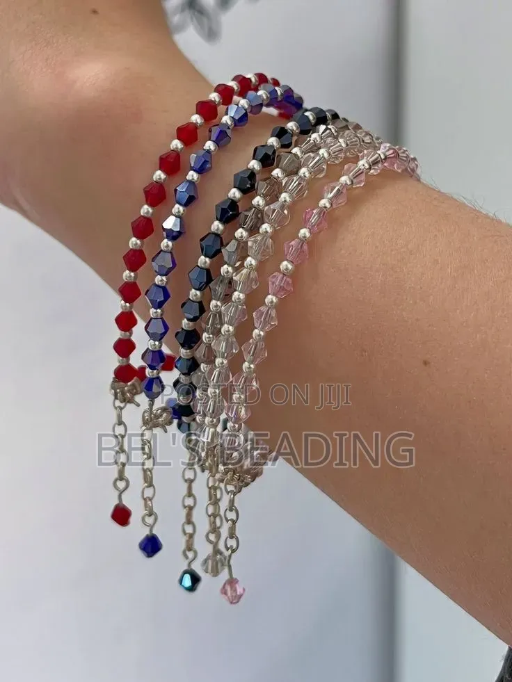 Crystal Bead Bracelet