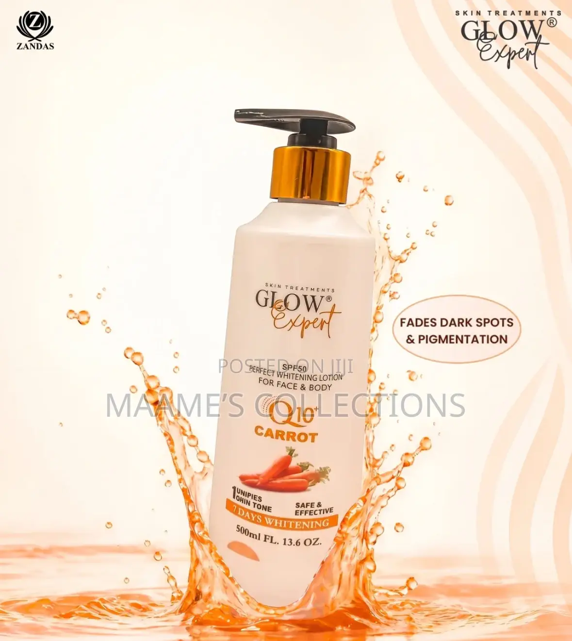 Glow Expert Perfect Whitening Face and Body Lotion (Skin Treatments)
