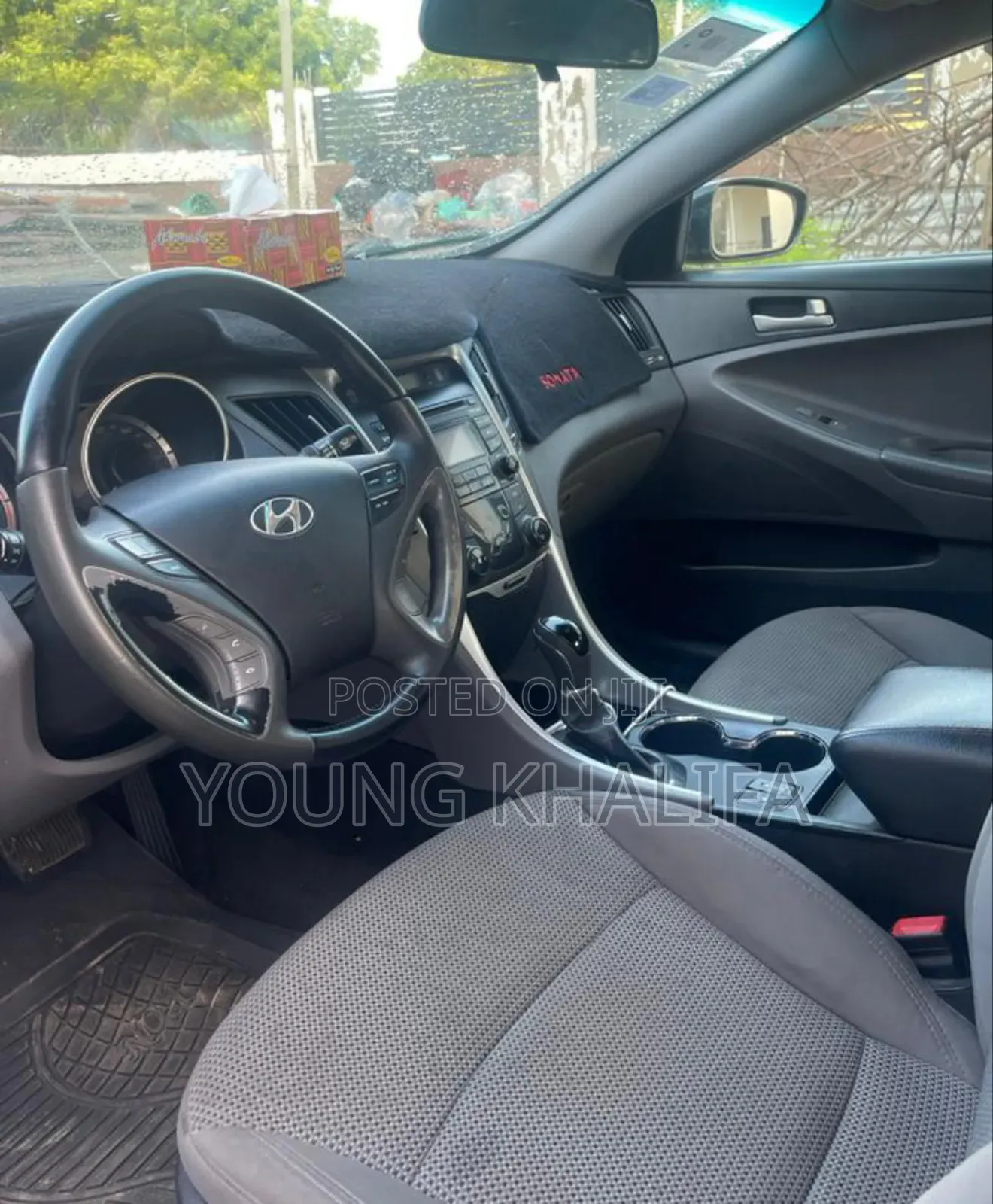 Hyundai Sonata 2012 Black