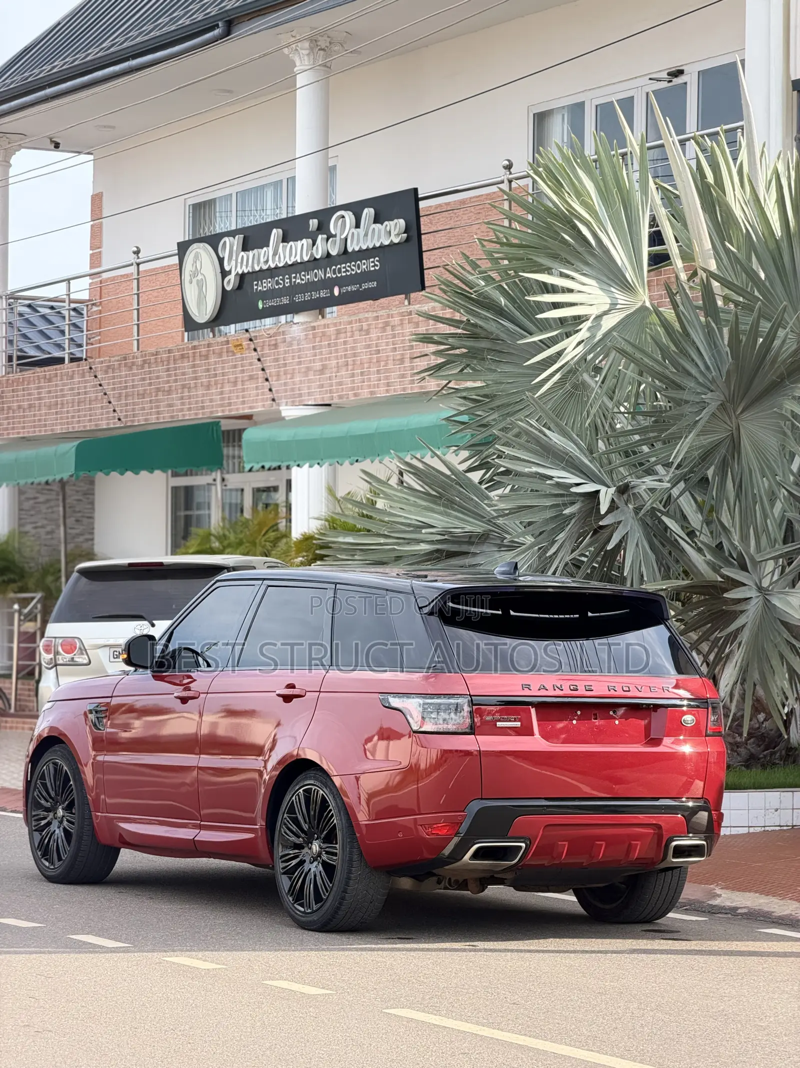 Land Rover Range Rover Sport SVR 4x4 2020 Red