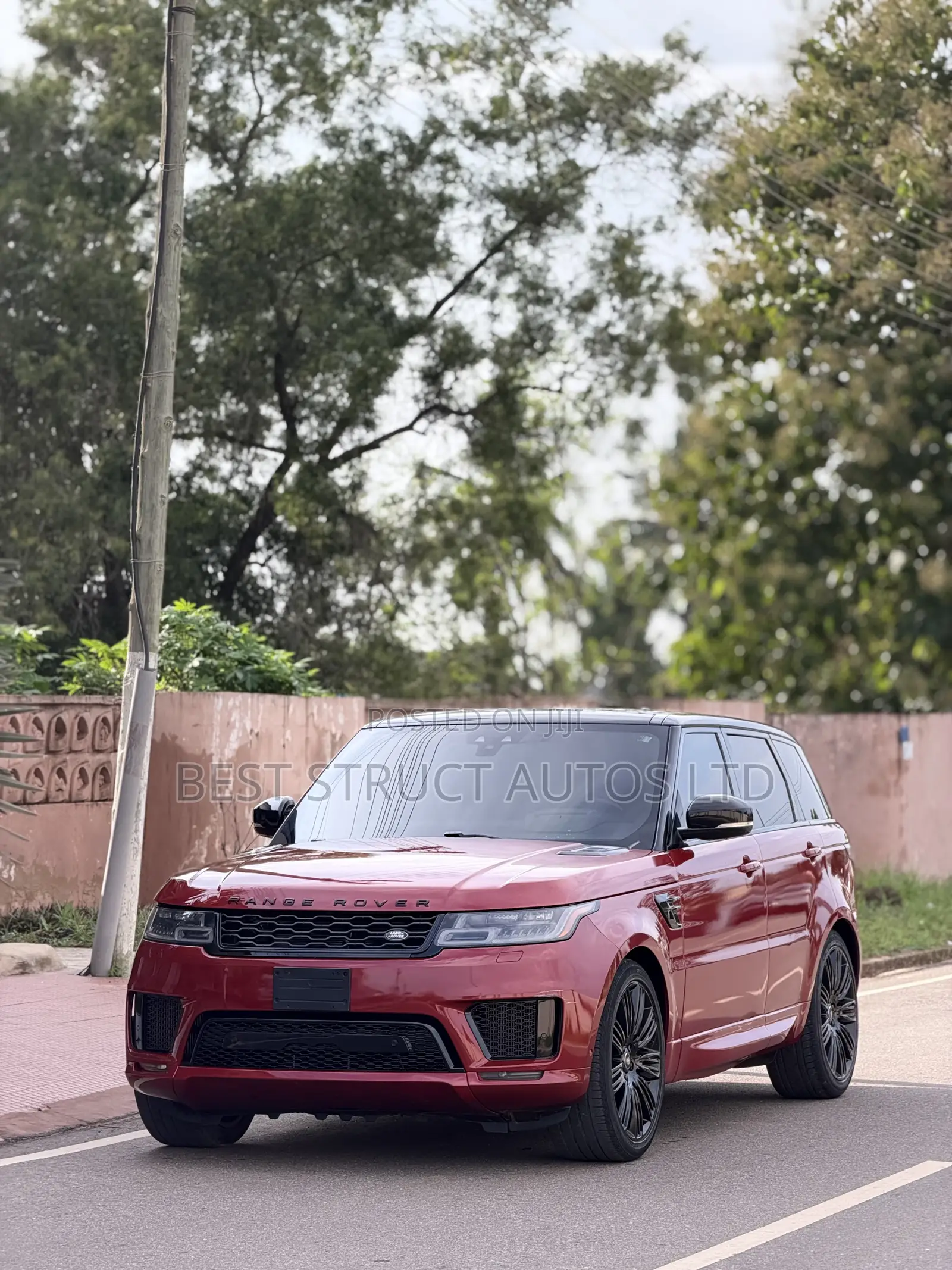 Land Rover Range Rover Sport SVR 4x4 2020 Red