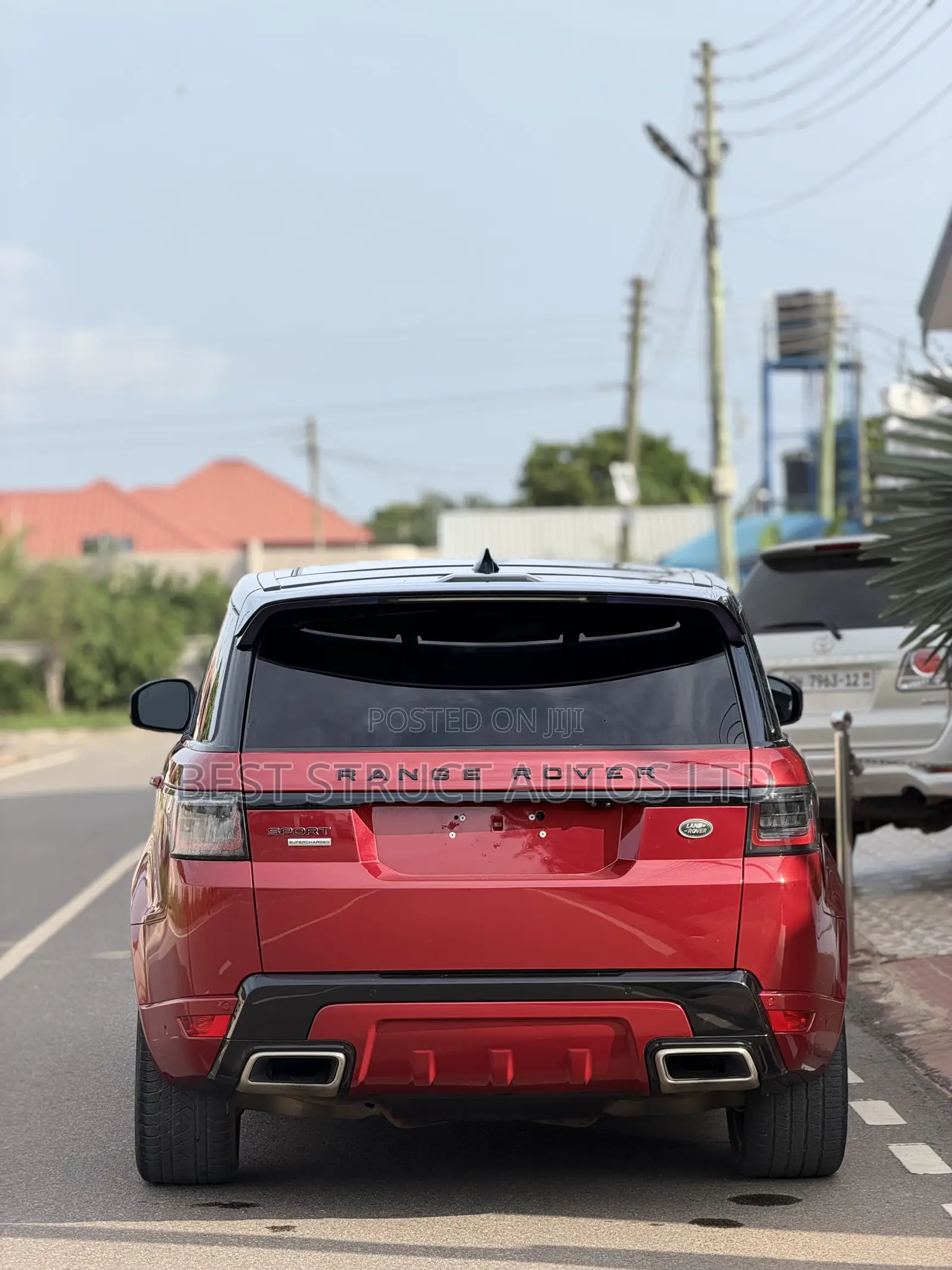 Land Rover Range Rover Sport SVR 4x4 2020 Red