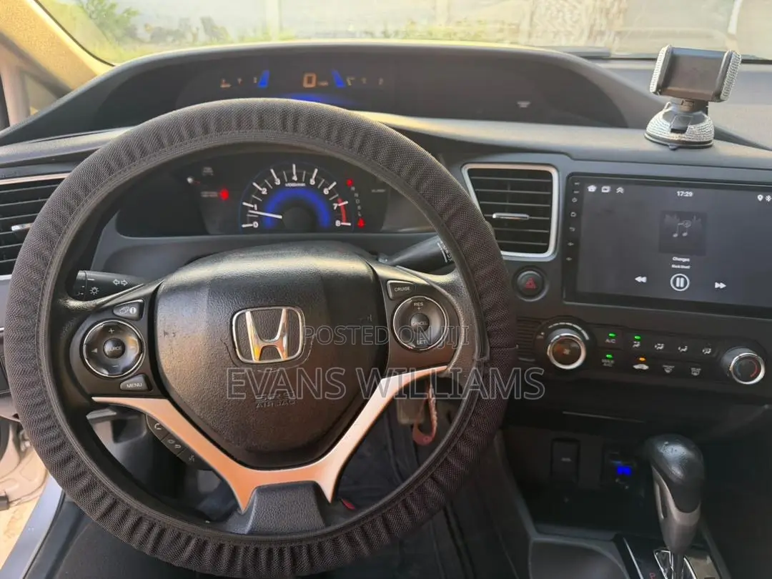 Honda Civic EX 4dr Sedan (1.8L 4cyl CVT) 2014 Silver