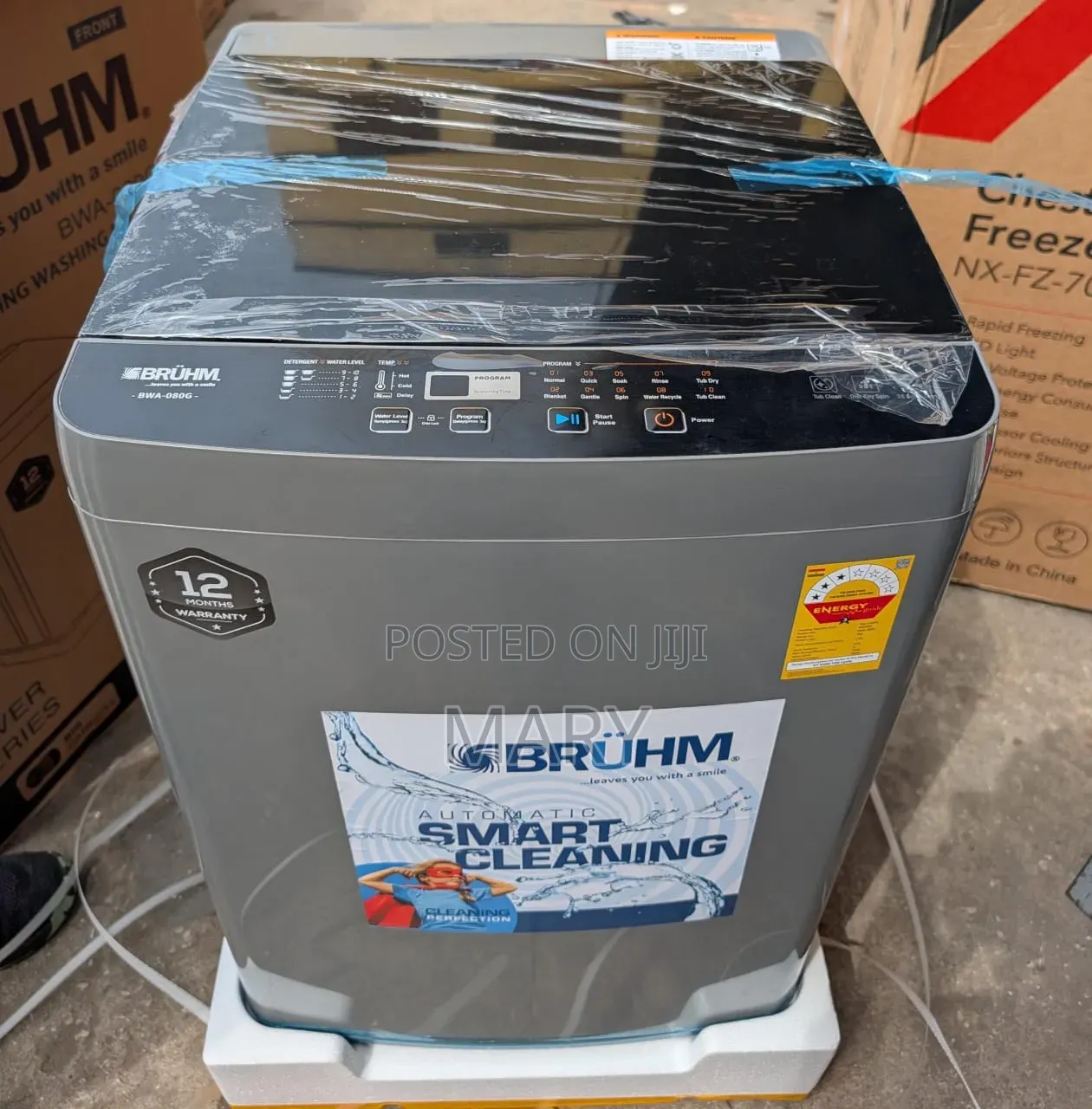 Bruhm 9kg and 8kg Fully Automatic Washing Machine