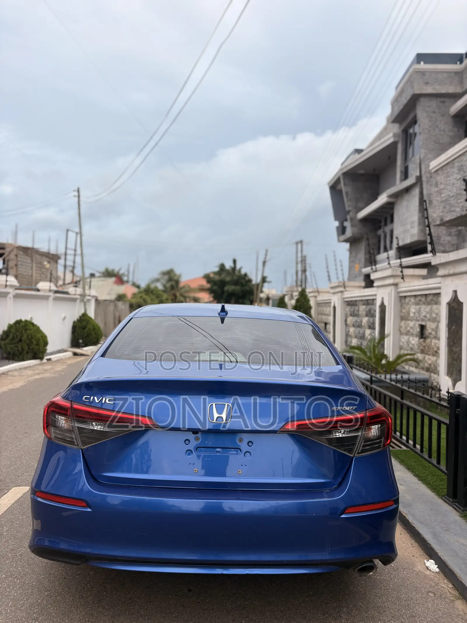 Honda Civic Sport 2022 Blue