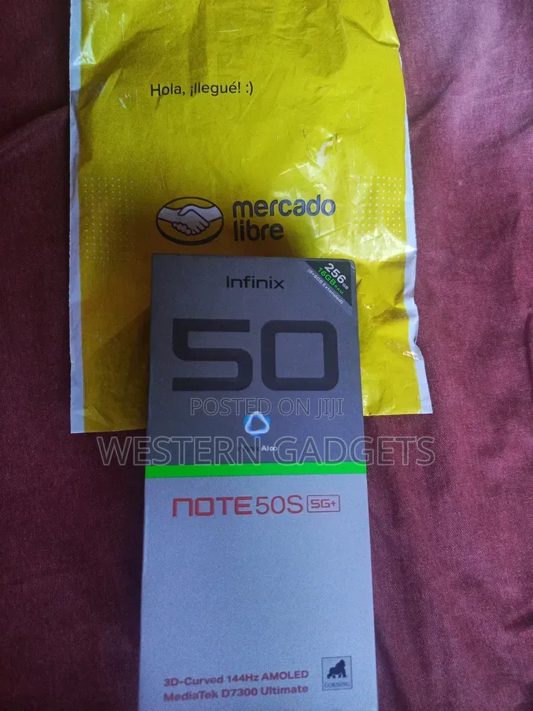 New Infinix Note 50s 256 GB Blue