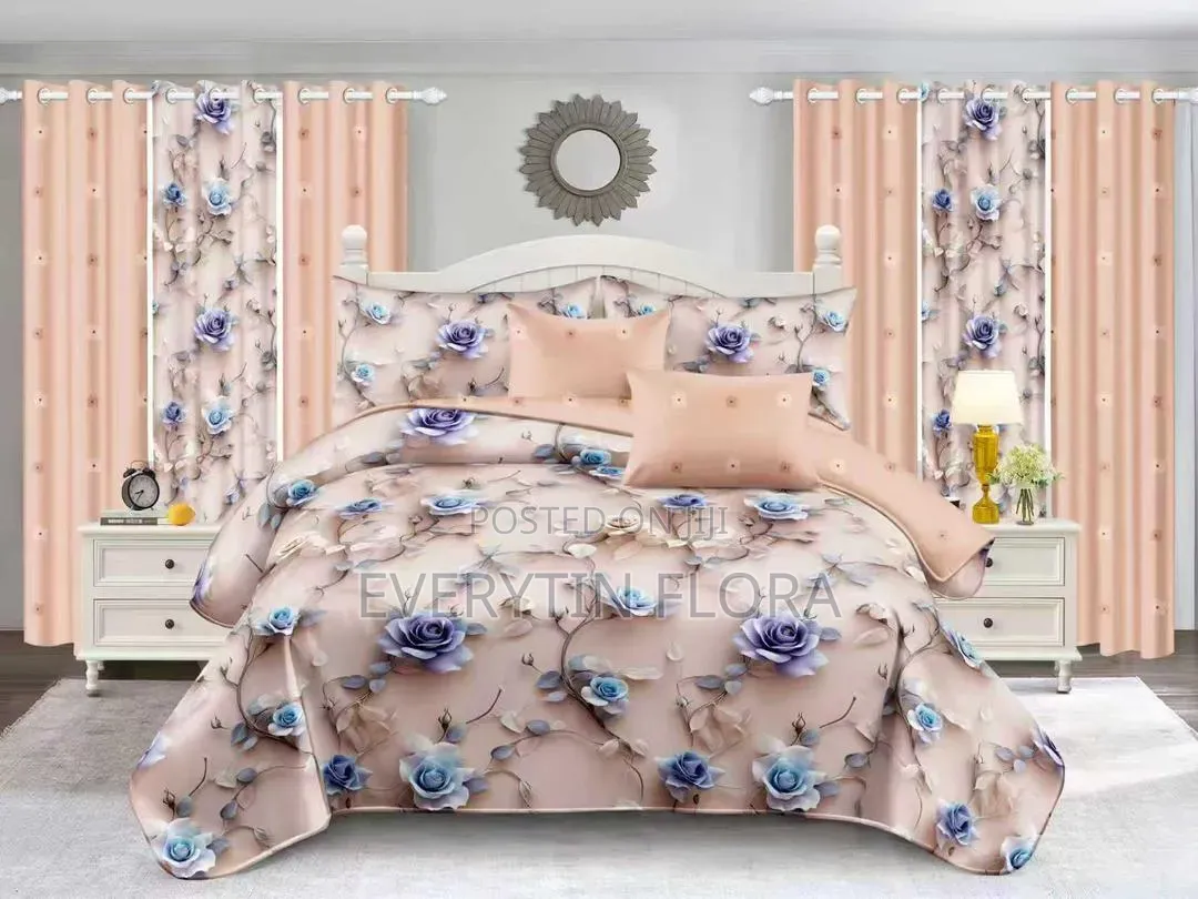 Luxury 12-Piece Bedding Curtain Set