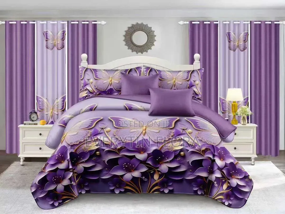 Luxury 12-Piece Bedding Curtain Set