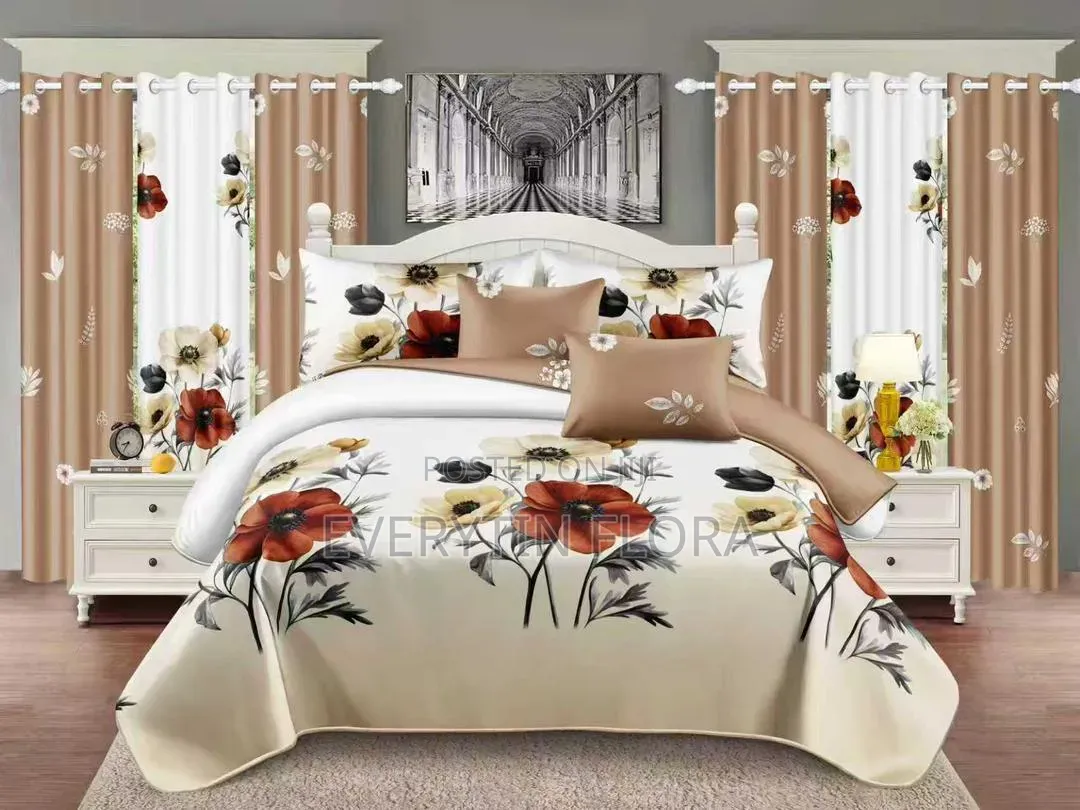 Luxury 12-Piece Bedding Curtain Set
