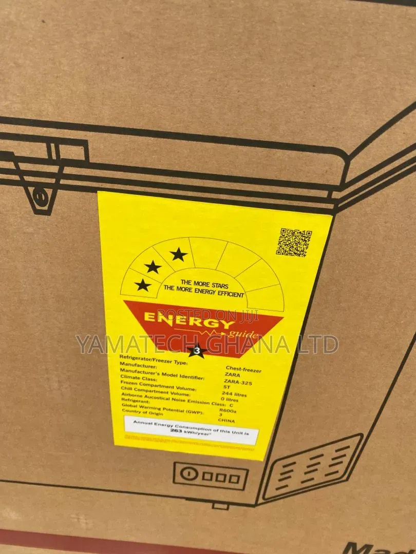 Best Quality Fast Cooling and Freezing Zara 244 Litre Chest Freezer