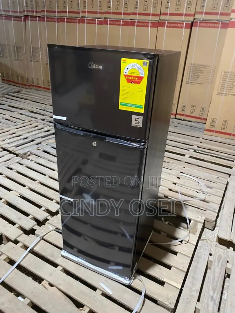 Quality Midea 207liters Double Door Top Freezer