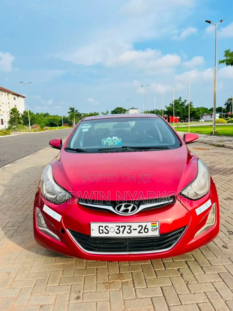 Hyundai Elantra Limited 4dr Sedan (1.8L 4cyl 6A) 2015 Red