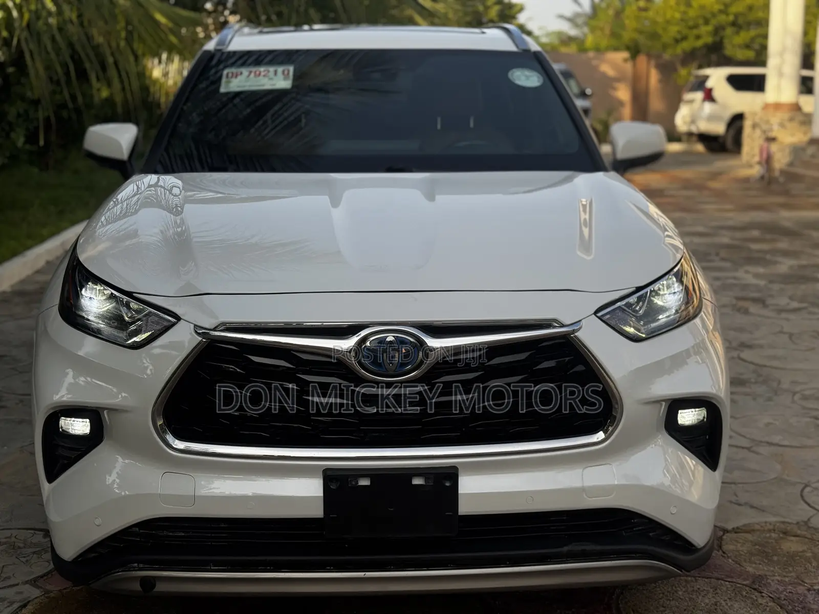 Toyota Highlander Platinum 2021 White