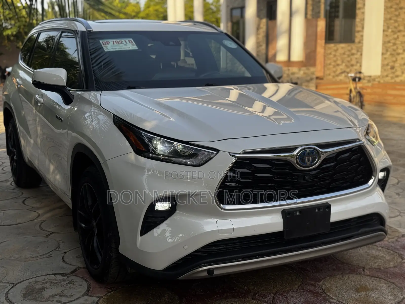 Toyota Highlander Platinum 2021 White