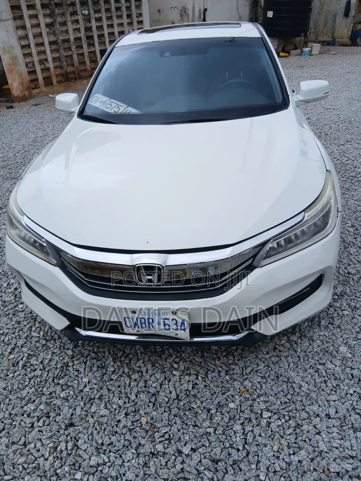 Honda Accord Touring 4dr Sedan FWD (3.5L 6cyl 6A) 2016 White