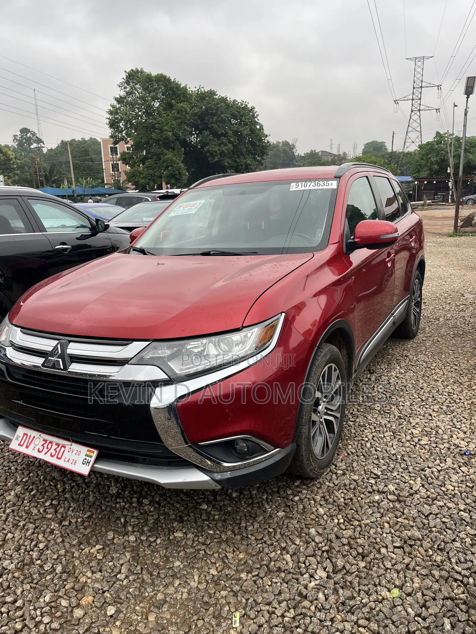 Mitsubishi Outlander SEL AWC 2016 Red