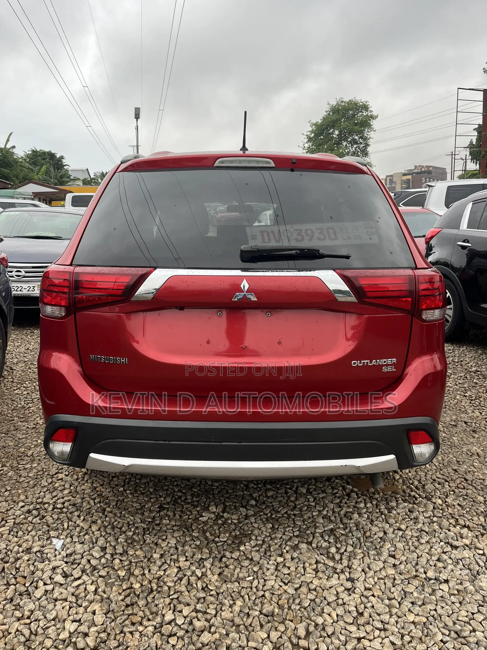 Mitsubishi Outlander SEL AWC 2016 Red