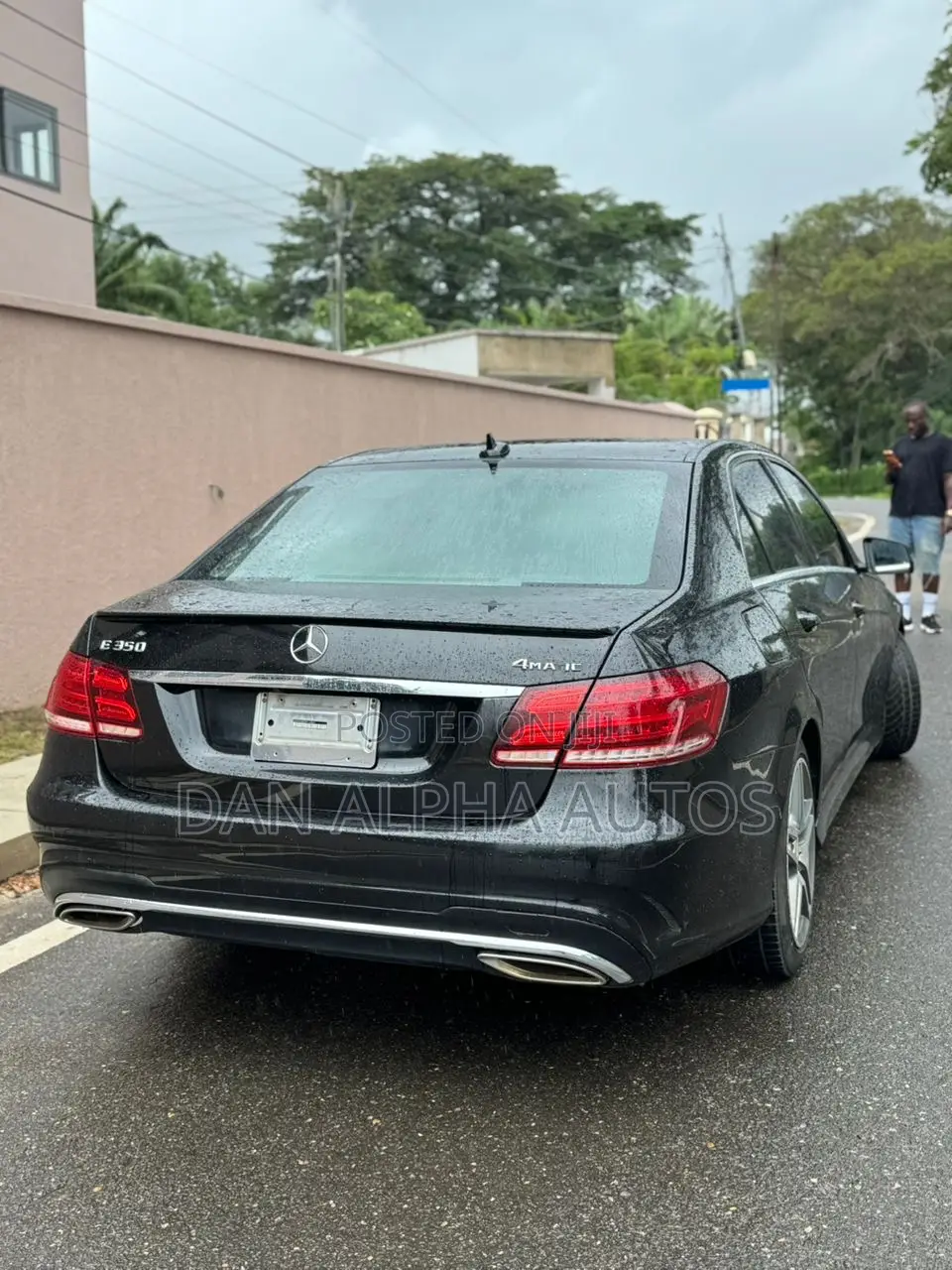 Mercedes-Benz E350 2015 Black