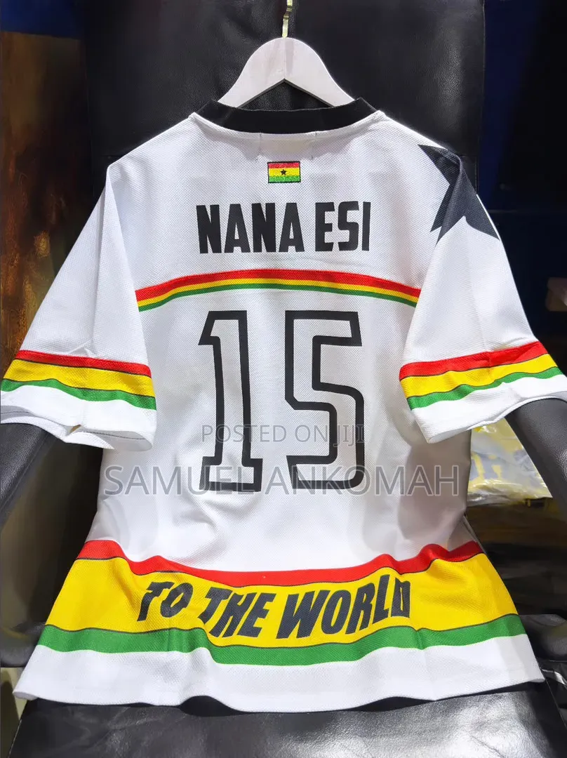 To the World Ghana Heritage Jersey