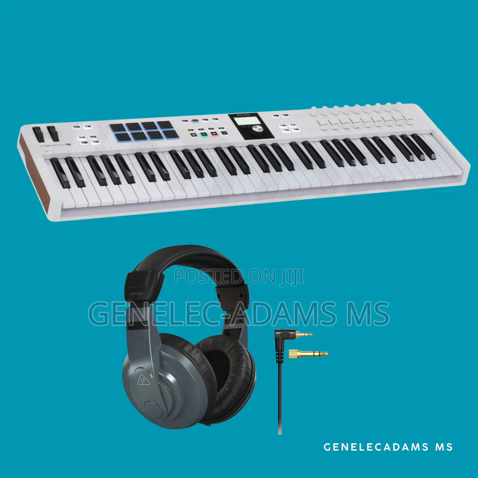 Brand New Original Arturia Keylab Essential 61 Mk3 White Bundle