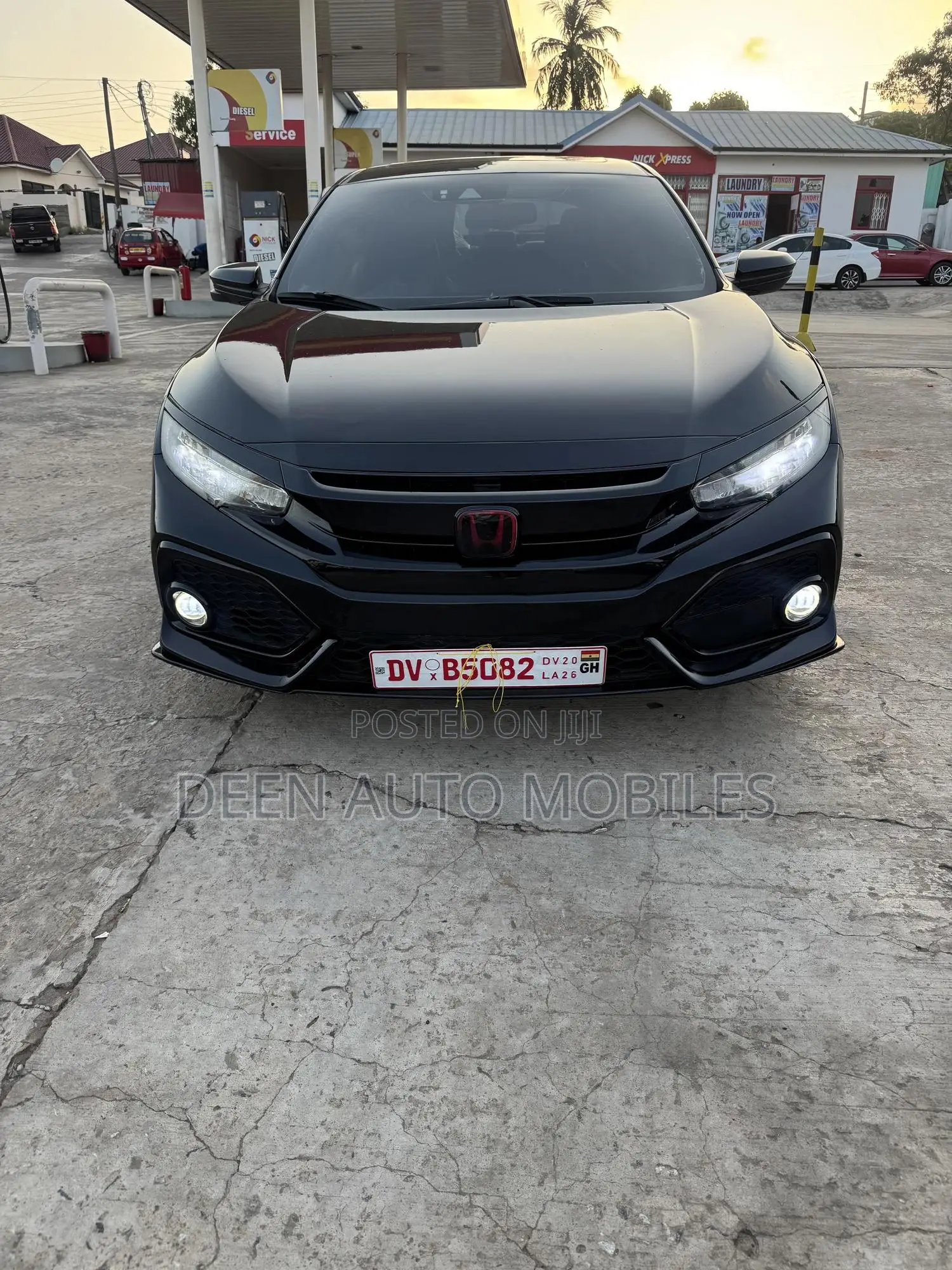 Honda Civic Sport Touring 4dr Hatchback (1.5L 4cyl) 2017 Black
