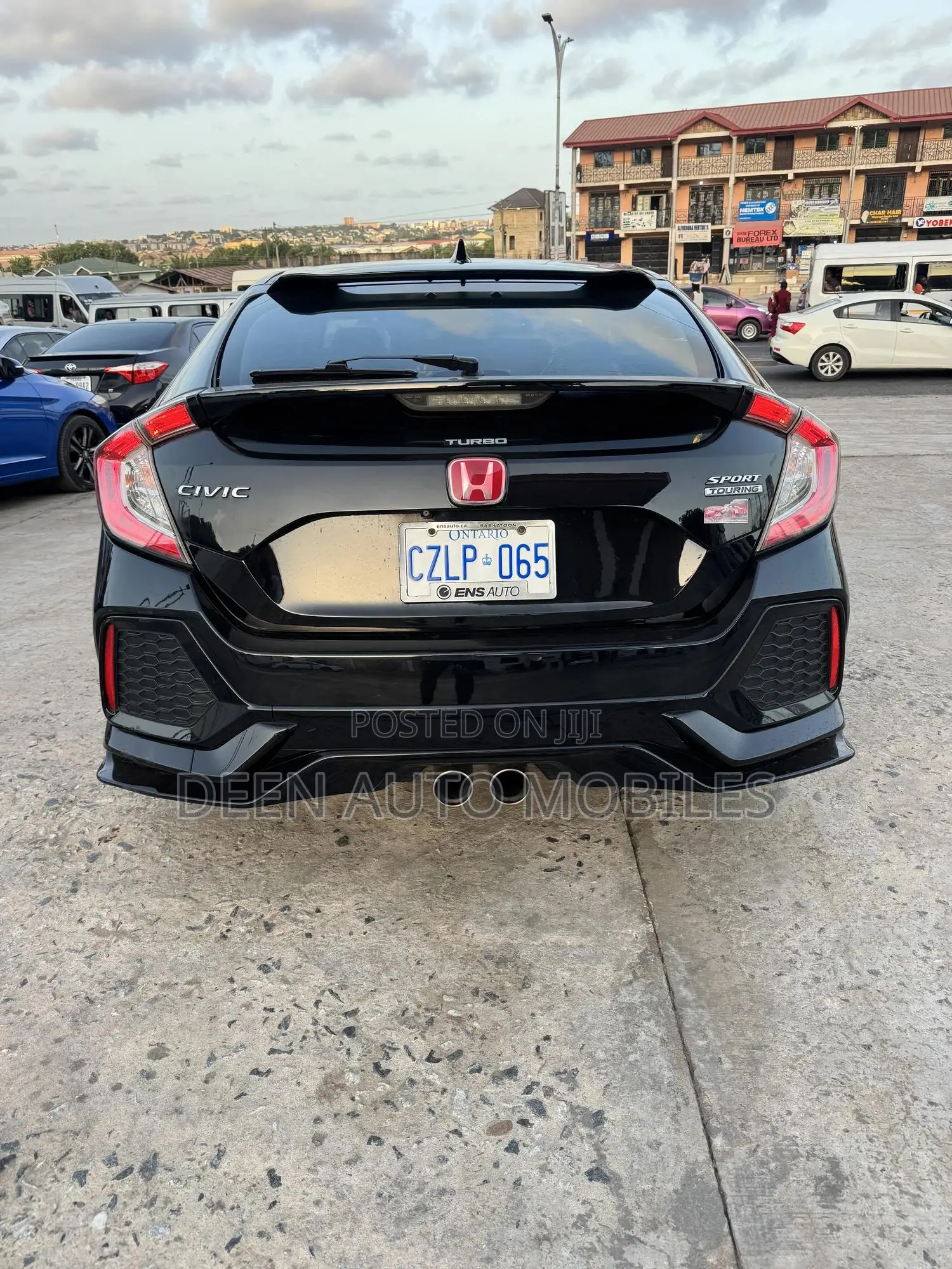 Honda Civic Sport Touring 4dr Hatchback (1.5L 4cyl) 2017 Black