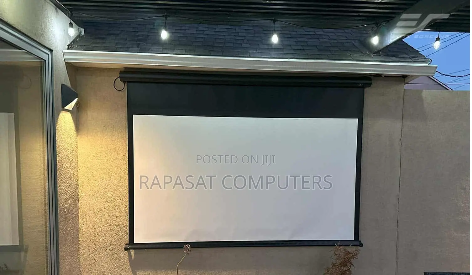 Anc 180x180cm Electric Projector Screen