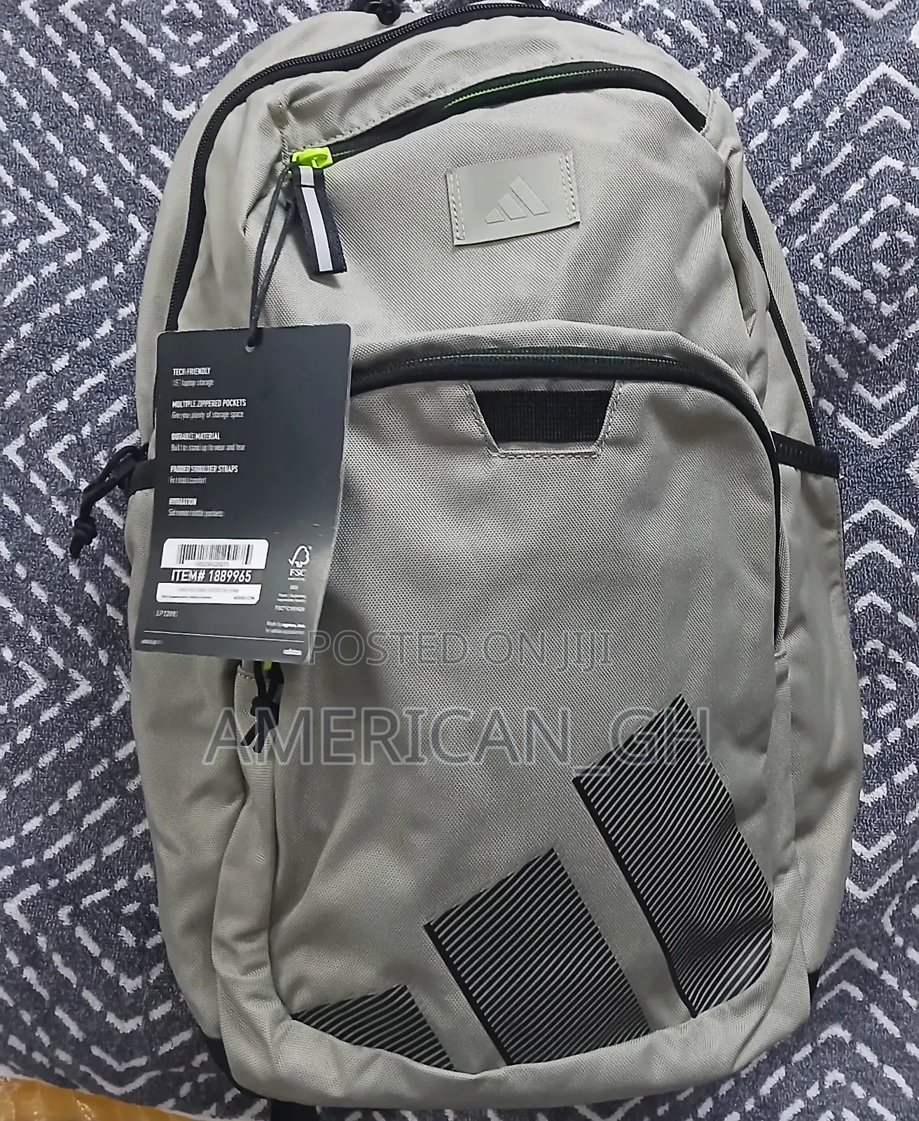 Authentic Adidas Backpack