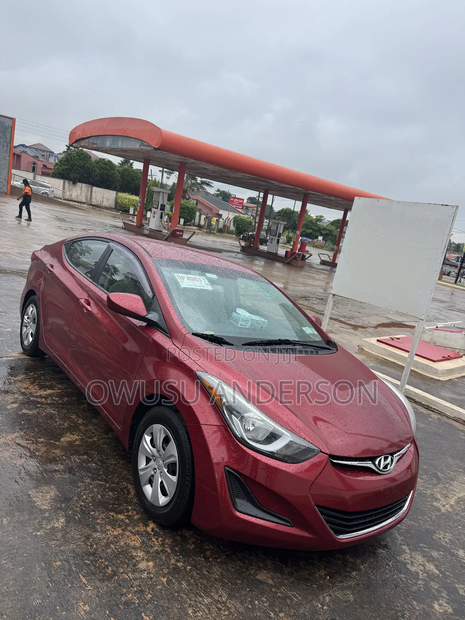 Hyundai Elantra 2016 Red
