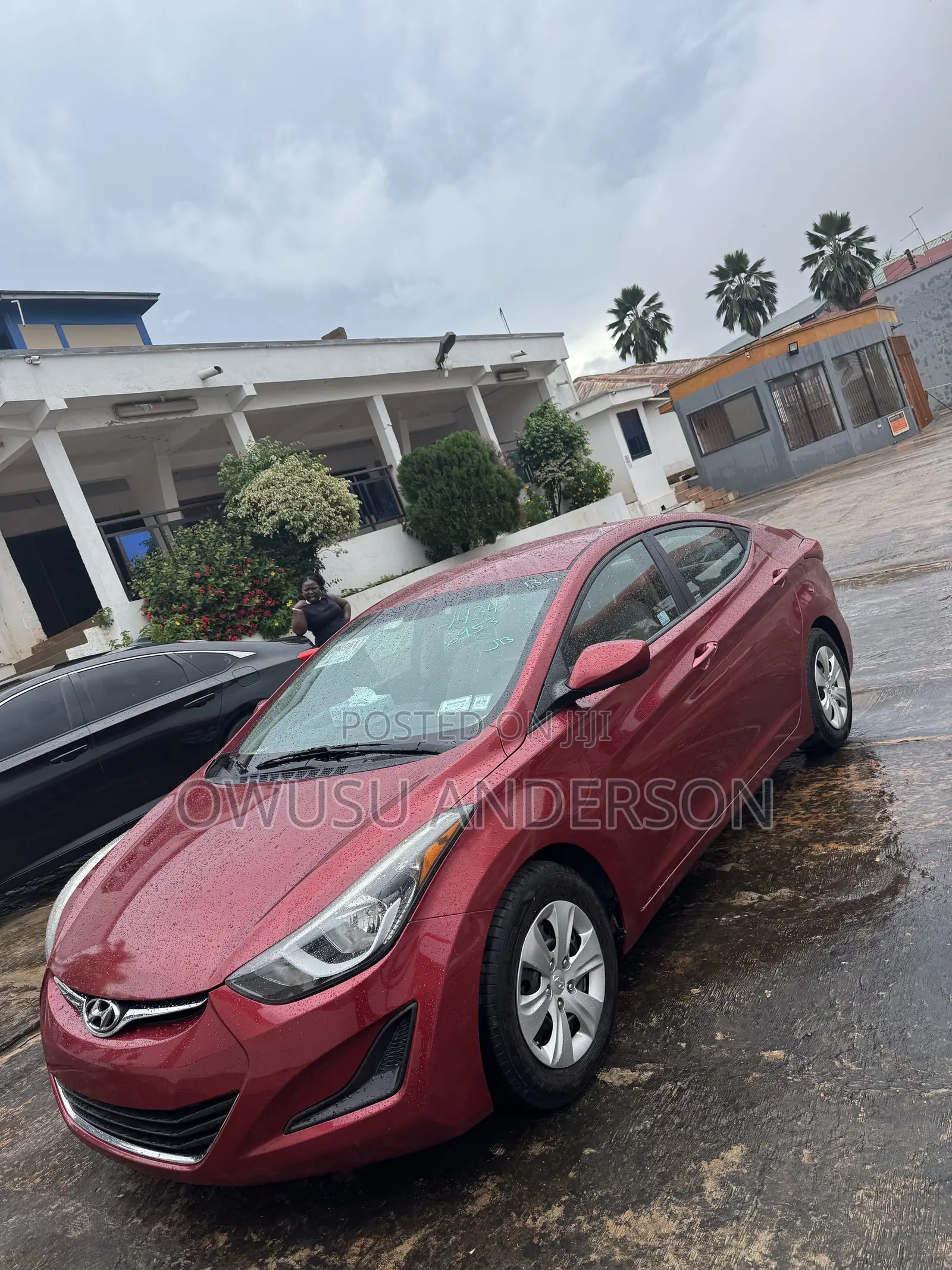 Hyundai Elantra 2016 Red