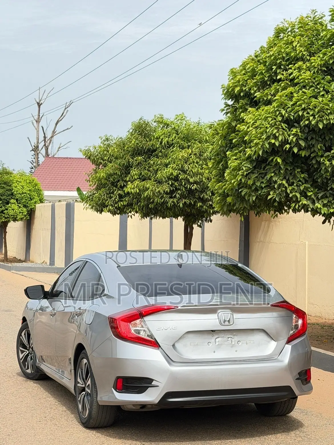 Honda Civic EX-L Sedan 2018 Silver